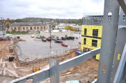 Crews about 30-40% finished with Cadillac Lofts construction